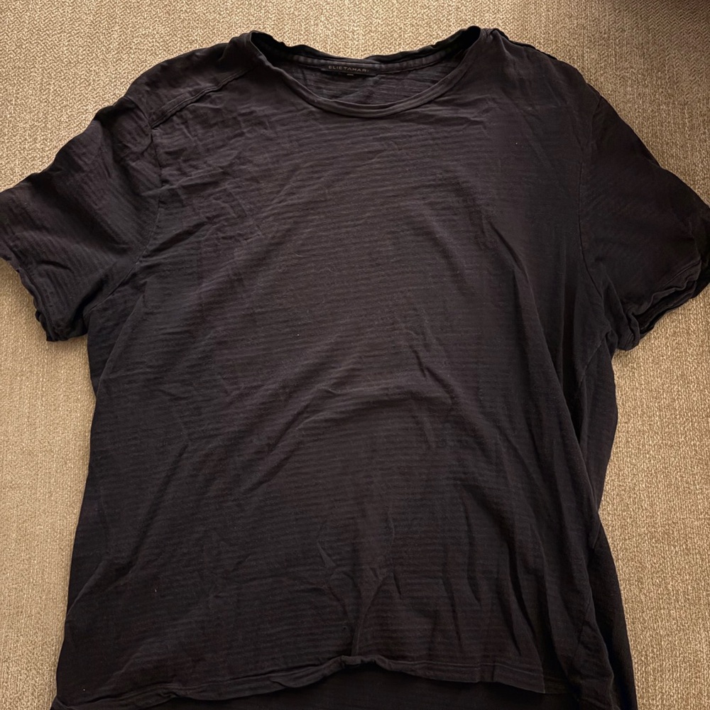 Elie Tahari Black Men's Shirt